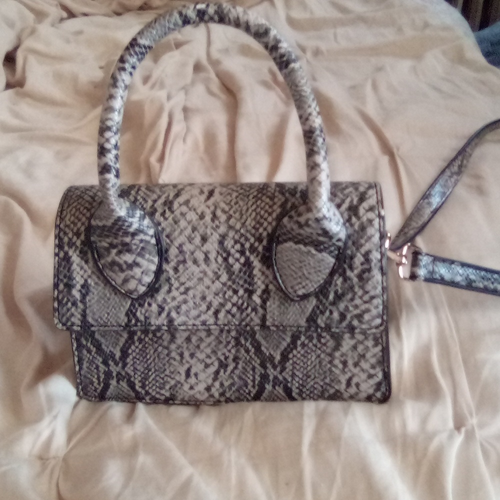 A snake skin pocketbook